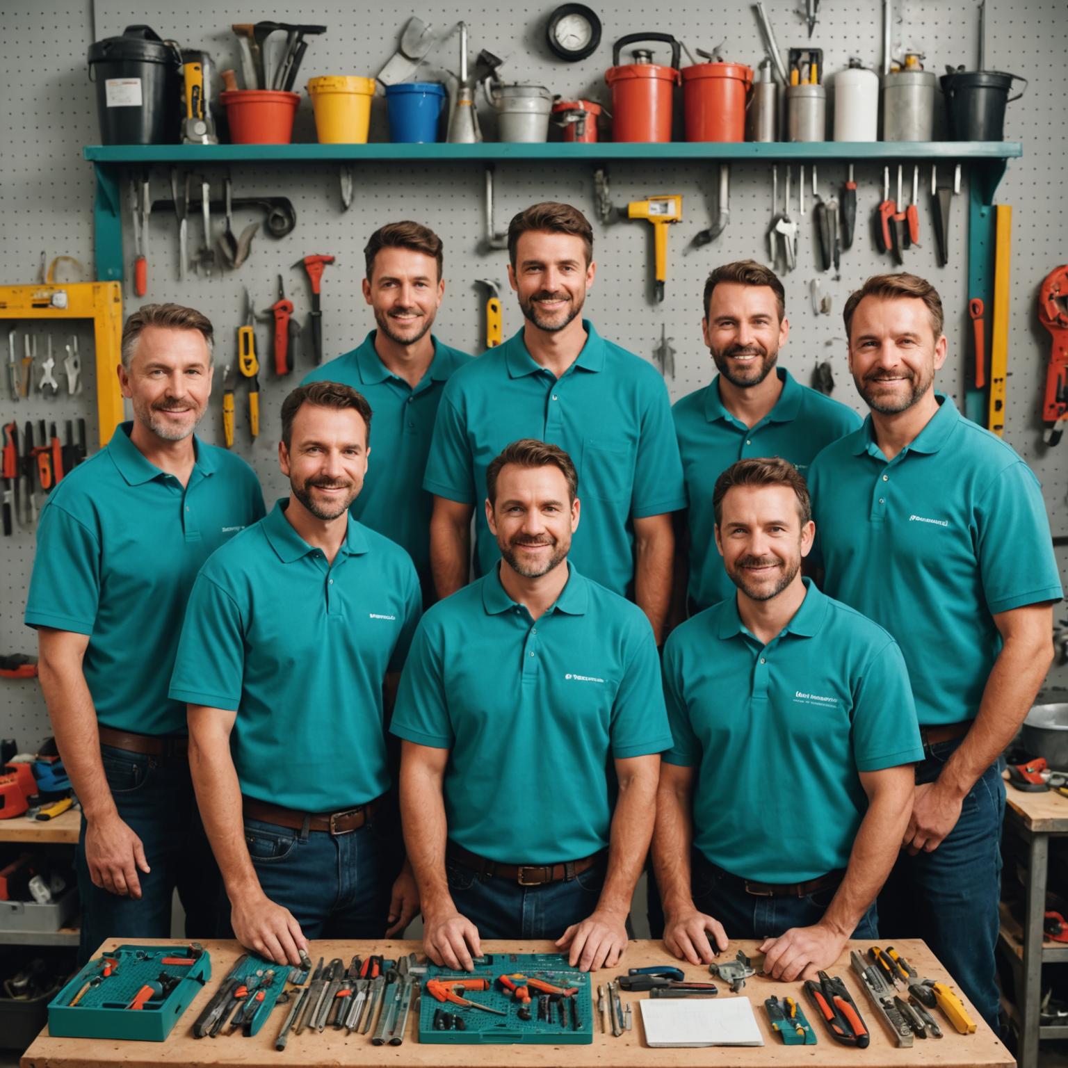SwiftFix team of plumbing professionals